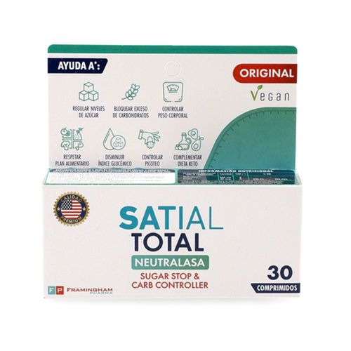 Suplemento Dietario Satial Total con Neutralasa x 30 comprimidos