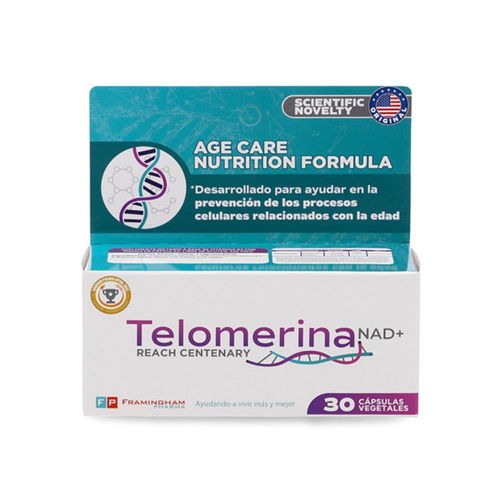 Suplemento Dietario Telomerina Reach Centenary x 30 cápsulas