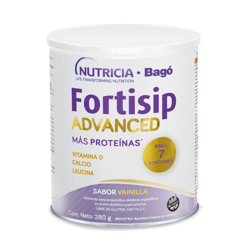 Suplemento Nutricional Fortisip Advance sabor Vainilla x 280 g