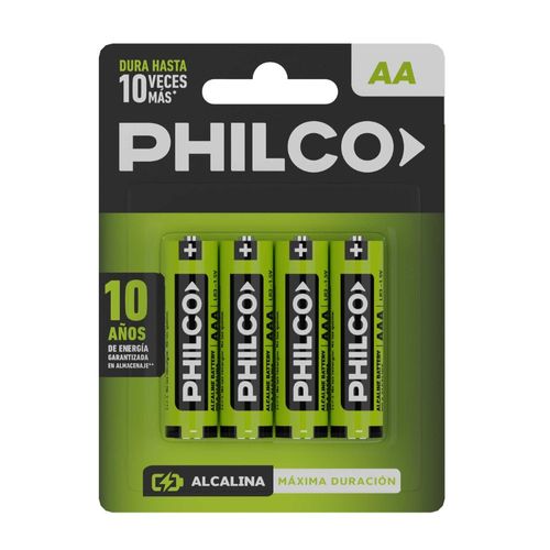 Pilas Philco Blister AA x 4 un