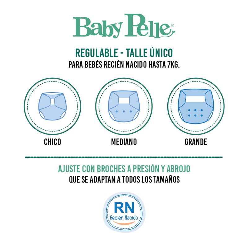 panal-de-tela-baby-pelle-con-broches-arcoiris-calidos