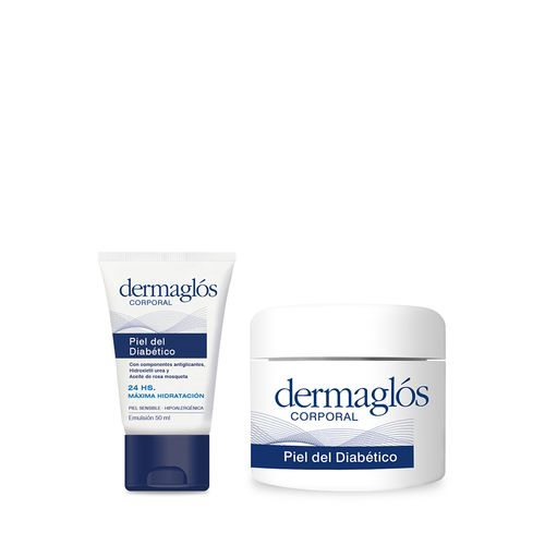 Combo Dermaglós Corporal Piel del Diabético Crema x 100 g + Emulsión x 50 g