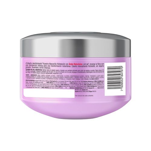 Mascarilla Elvive Hidra Hialuronico x 300 g