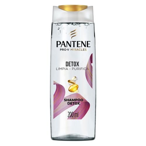 Shampoo Pantene Pro-V Miracles Detox Limpia - Purifica 200 ml