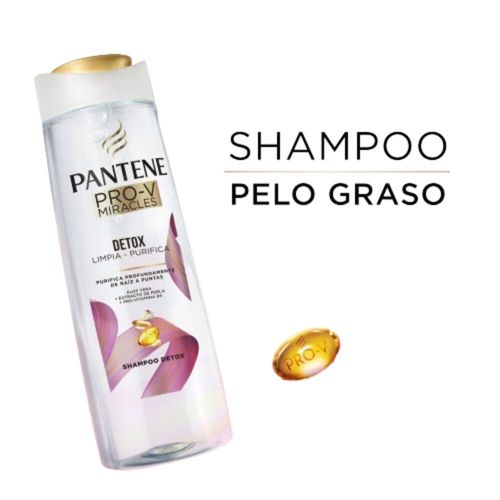 Shampoo Pantene Pro-V Miracles Detox Limpia - Purifica 200 ml