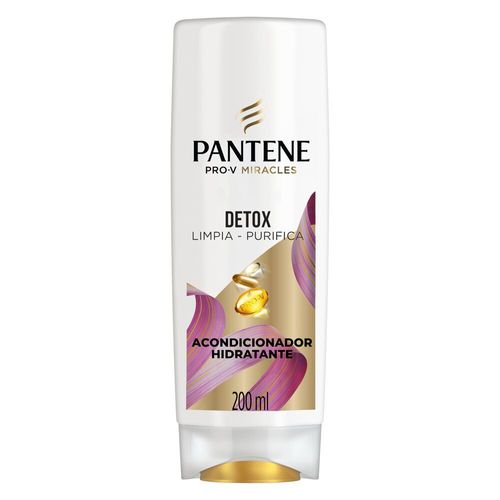 Acondicionador Pantene Pro-V Miracles Detox Hidratante 200 ml