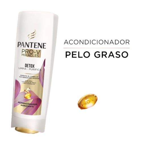 Acondicionador Pantene Pro-V Miracles Detox Hidratante 200 ml