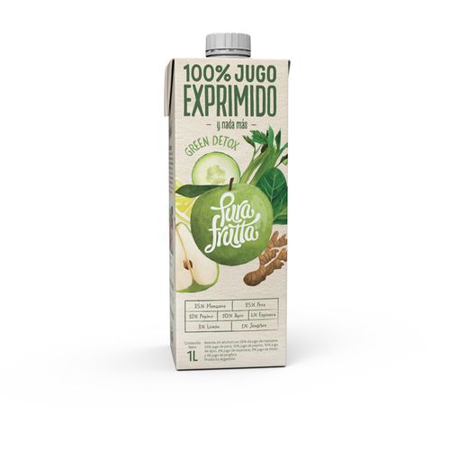 Jugo Pura Frutta Green Detox x 1 l