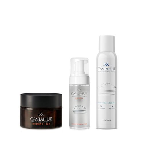 Combo Caviahue Limpieza Facial Hombre