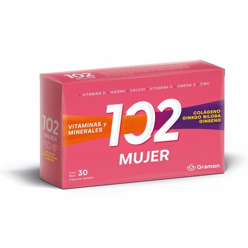 Suplemento Dietario 102 Mujer x 30 caps