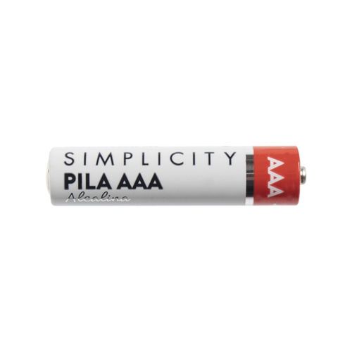 Pila Alcalina AAA Simplicity x Unidad