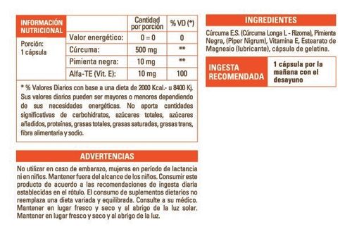 Suplemento Dietario Pure Wellness Cúrcuma x 30