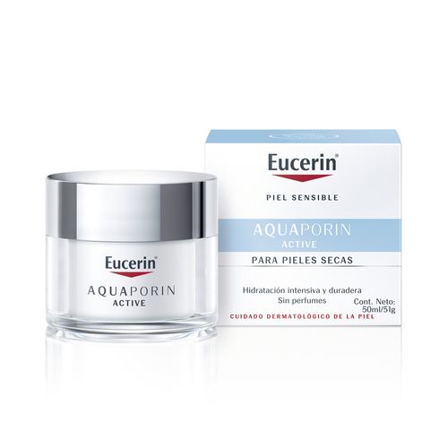 Crema Facial Humectante y Refrescante Eucerin Aquaporin Active Piel Seca x 50 ml