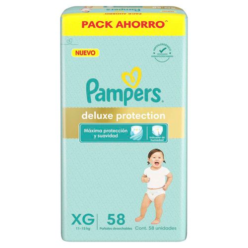 Pañales Pampers Deluxe Protection Pack Ahorro