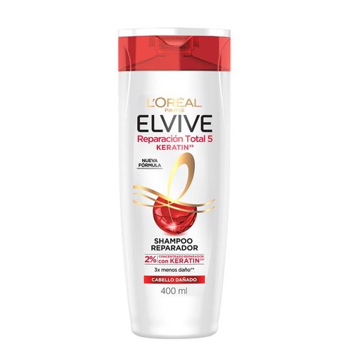 Shampoo Elvive Reparación Total 5 x 400 ml