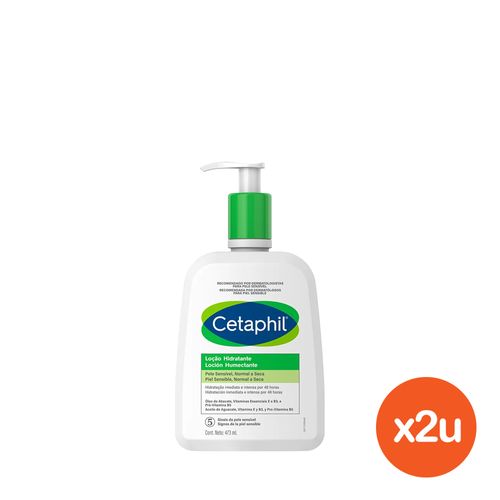 Combo Cetaphil Emulsión Corporal Hidratante x 473 ml