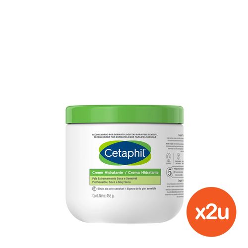 Combo Cetaphil Crema Corporal Hidratante x 453 g