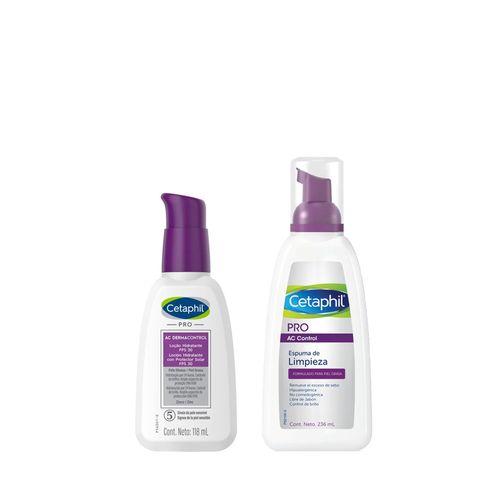 Combo Cetaphil Limpieza Facial + Hidratante Fps 30