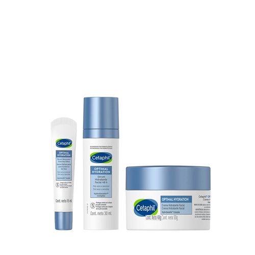 Combo Cetaphil Sérum Ojos + Crema y Serúm Facial