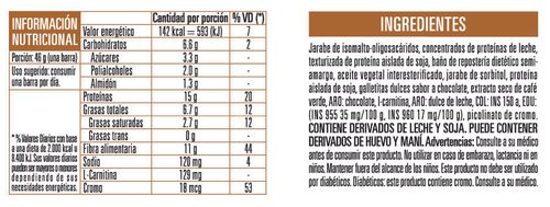 Barra Protéica Pure Wellness Low Sugar Cookie Crunch x 45 g