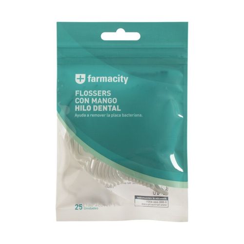 Hilo Dental con Mango Farmacity Flossers x 25 un