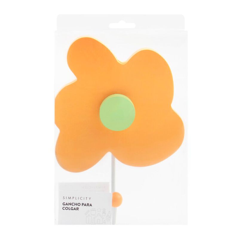 227181_gancho-de-madera-simplicity-forma-de-flor-naranja-colorfull_imagen-2