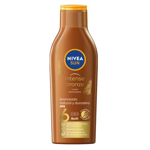 Bronceador Solar Nivea Sun Intense Bronze FPS 6 x 200 ml