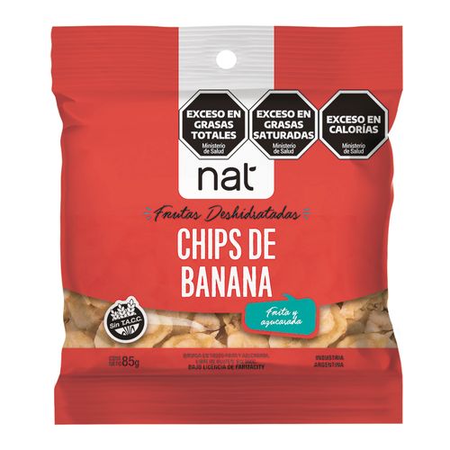 Chips de Banana Nat x 85 g