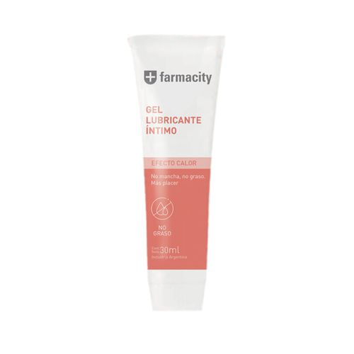 Gel Lubricante Íntimo Farmacity Efecto Calor x 30 ml