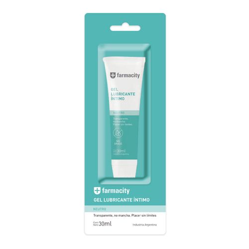 Gel Lubricante Íntimo Farmacity Neutro x 30 ml