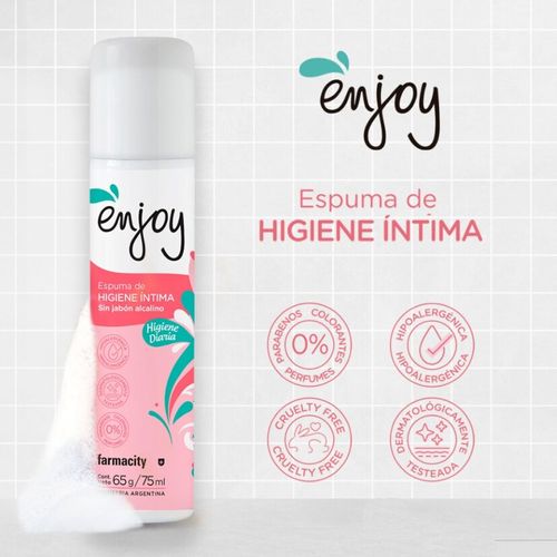 Espuma Enjoy Higiene Intima x 75 ml