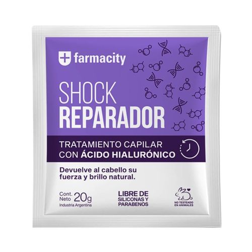 Tratamiento Capilar Farmacity Shock Reparador x 20 g