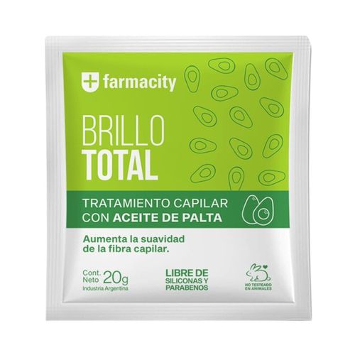 Tratamiento Capilar Farmacity Brillo Total x 20 g