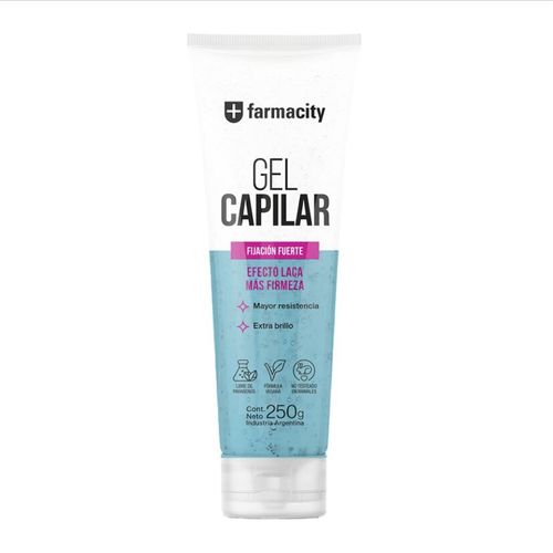 Gel Capilar Farmacity Fijación Fuerte x 250 gr