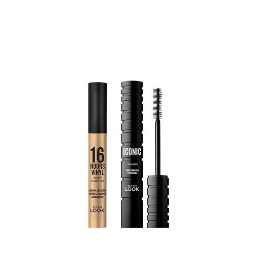 Combo Get The Look Máscara de pestañas Iconic + Labial Vinyl Nude