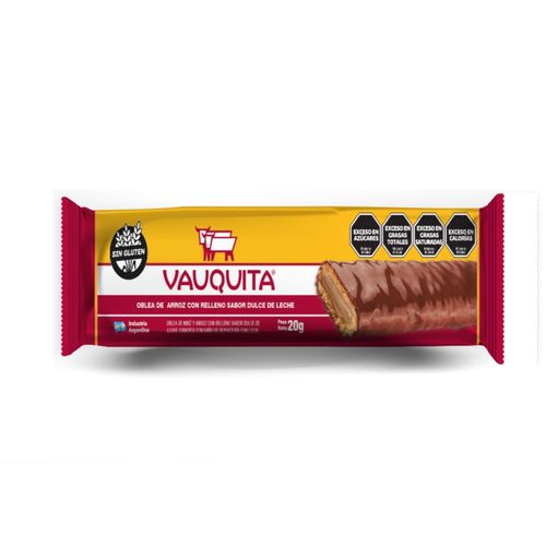 Barra de Arroz Vauquita Dulce de Leche x 20 g