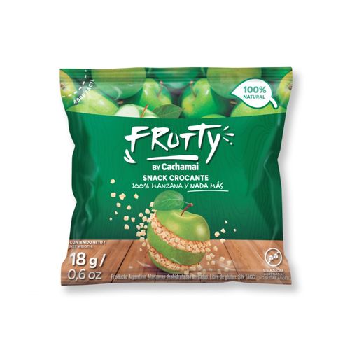 Snack Manzana Verde Deshidratada x 18 g