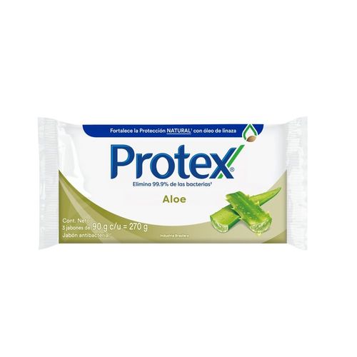 Jabón de Tocardor Protex Aloe x 3 un x 90 g c/u