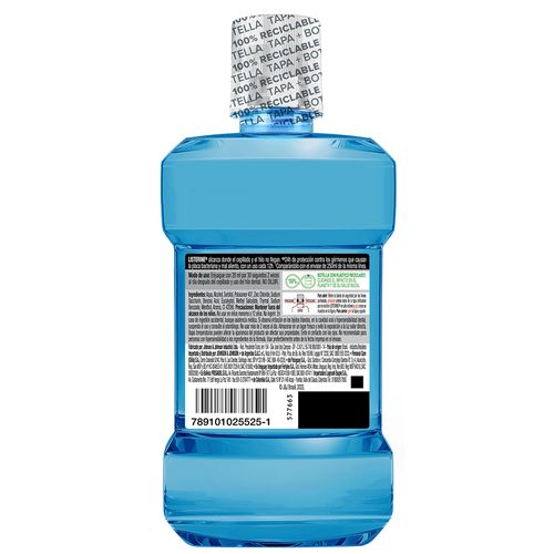 Enguaje Bucal Listerine Antisarro Frescura Intensa x 500 ml