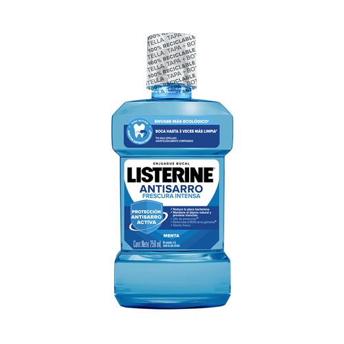Enjuague Bucal Listerine Antisarro Frescura Intensa x 250 ml