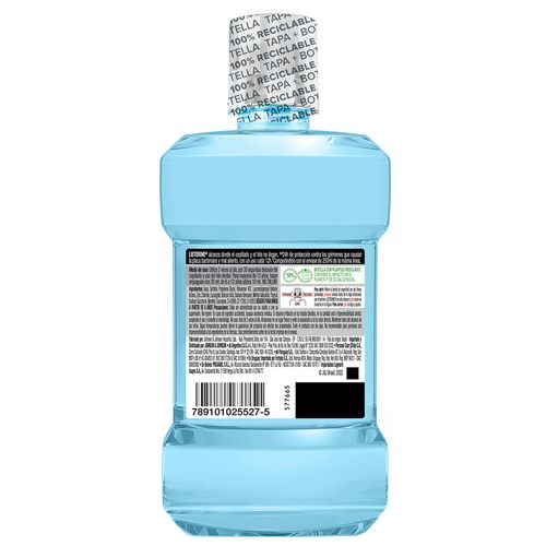 Enjuague Bucal Listerine Antisarro Frescura Suave Sin Alcohol x 500 ml