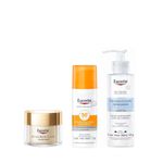 combo-eucerin-leche-de-limpieza-facial-dermaclean-x-200-ml-crema-antiedad-de-dia-hyaluron-filler-fps-30-x-50-ml-fluido-sun-fps-x-50-ml