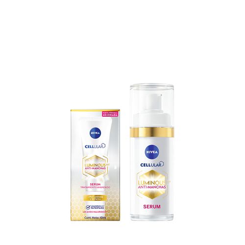 Combo Sérums Nivea Luminous 630 Anti Manchas x 30 ml + Mini x 10 ml