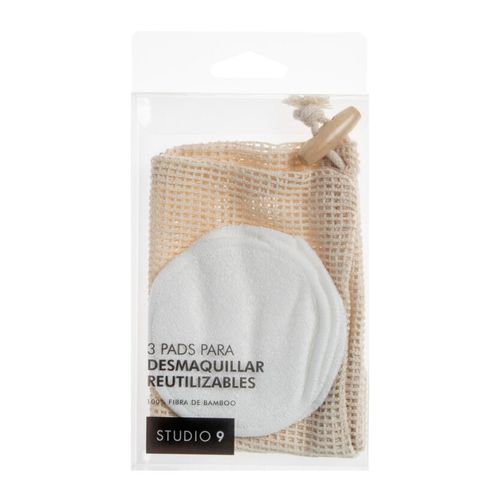 Set Pads Desmaquillantes Studio 9 Redondos x 3 un