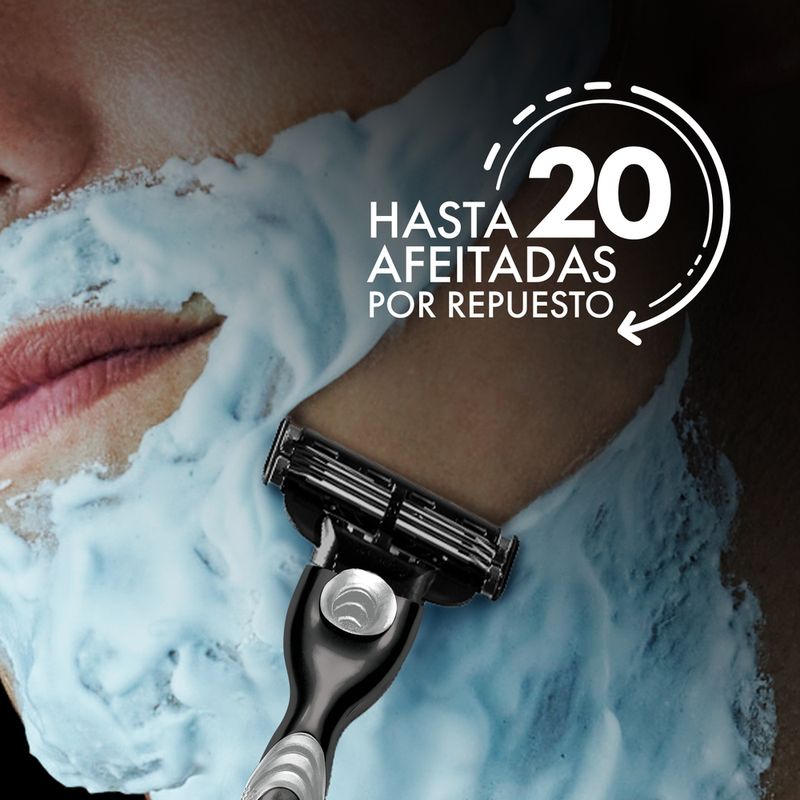 repuesto-maquina-de-afeitar-gillette-mach3-carbon-x-4-un