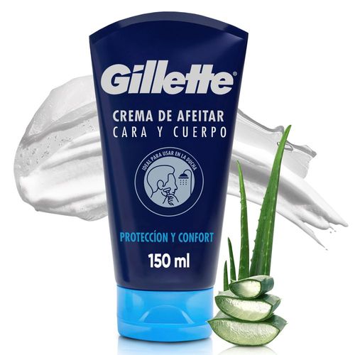 Crema de Afeitar Gillette Cara y Cuerpo x 150 ml