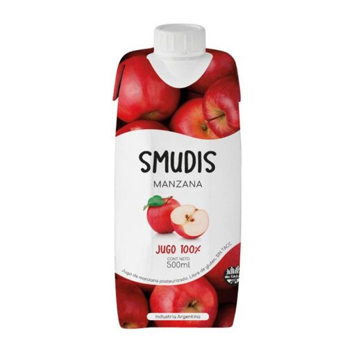 Jugo Smudis 100% Manzana x 500 ml