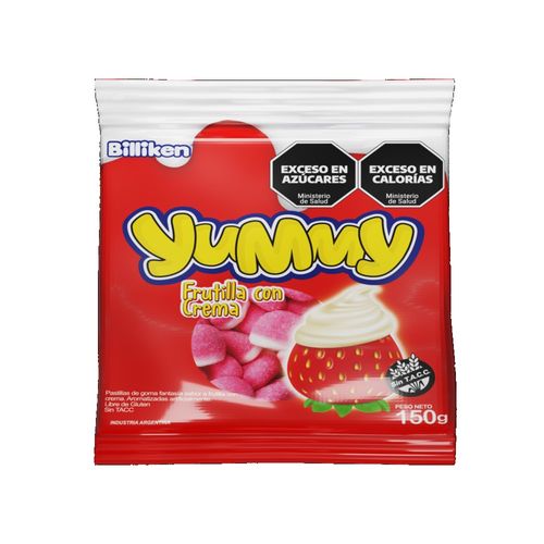 Gomitas Yummy Frutilla con Crema x 150 g