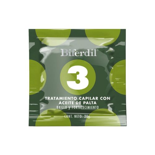 Tratamiento capilar Biferdil Beauty Box con Aceite de Palta x 20 ml