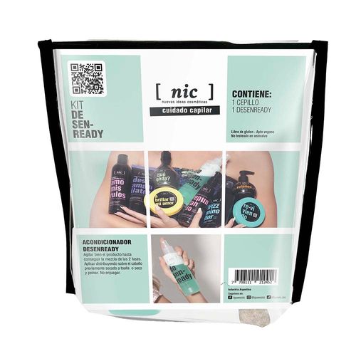 Set Nic Desenready Acondicionador + Cepillo